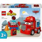 Rote Lego Duplo Cars Mack Klemmbausteine für Jungen 