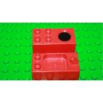 Rote Lego Duplo Klemmbausteine 