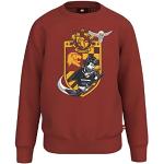 Dunkelrote Streetwear Harry Potter Gryffindor Kinderhoodies & Kapuzenpullover für Kinder Größe 98 