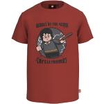 Dunkelrote Harry Potter Kinder T-Shirts Größe 104 