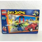 Graue Lego Jack Stone Feuerwehr Bausteine aus Kunststoff 