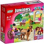 Bunte Lego Juniors Pferde & Pferdestall Bausteine 