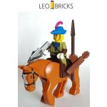 LEGO® Kingdoms Ritter / Adliger zu Pferd bei der Jagd MOC passt zu 10332 NEU