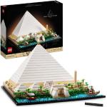 LEGO® Konstruktionsspielsteine »Cheops-Pyramide (21058), Architecture«, (1476 St), Made in Europe, bunt
