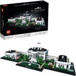 LEGO® Konstruktionsspielsteine »Das Weiße Haus (21054), Architecture«, (1483 St), Made in Europe, weiß