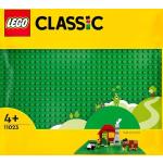 LEGO® Konstruktionsspielsteine »Grüne Bauplatte (11023), Classic«, (1 St), Made in Europe, grün