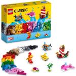 LEGO® Konstruktionsspielsteine »Kreativer Meeresspaß (11018), Classic«, (333 St), Made in Europe, bunt