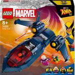 LEGO Marvel 76281 X-Jet der X-Men, baubares Modell-Flugzeug mit Figuren