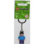 Hellblaue Minecraft Schlüsselanhänger & Taschenanhänger 