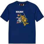 Dunkelblaue Lego Wear Ninjago Kinderbadeshirts & Kinderschwimmshirts für Jungen Größe 134 