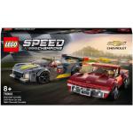 Bunte Lego Speed Champions Chevrolet Corvette Klemmbausteine aus Kunststoff 