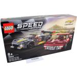 Bunte Lego Speed Champions Chevrolet Corvette Klemmbausteine 
