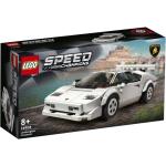 Weiße Lego Speed Champions Lamborghini Countach Bausteine 