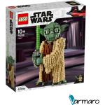 Lego Star Wars Yoda Minifiguren aus Kunststoff 