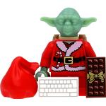 Rote Lego Star Wars Yoda Minifiguren 