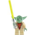 Grüne Lego Star Wars Yoda Minifiguren 