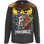 LEGO® Wear NINJAGO® Jungen Langarmshirt Ninja Augen, Größe:146, Präzise Farbe:Dunkelgrau
