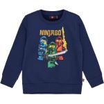 LEGO® wear Sweatshirt, Baumwolle, Print-Motiv, für Kinder, blau, 116