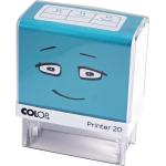 COLOP Emoji Smiley Lehrerstempel aus Kunststoff 