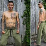 Leichte Trainingshose Für Yoga Und Martial Art Workouts Den Sommer Aus Leichter Baumwolle Im Ninja Samurai Stil