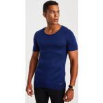 Blaue Streetwear Leif Nelson T-Shirts für Herren Größe L 