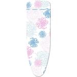 Pinke Blumenmuster Leifheit Cotton Classic Quadratische Bügelbrettbezüge 