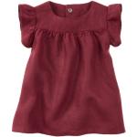 Reduzierte Rote Waschbär Nachhaltige Kinderleinenkleider aus Leinen für Babys 