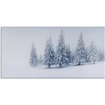 Weiße Moderne Leinwandbilder mit Baummotiv 60x120 