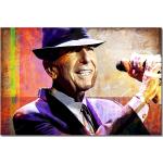 Leinwandbild Leonard Cohen