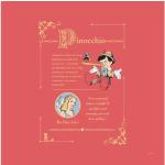 Rote Komar Abenteuer des Pinocchio Quadratische Leinwandbilder 40x40 
