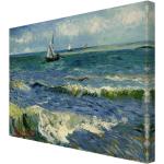 Leinwandbild Seelandschaft von Vincent Van Gogh
