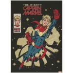 Leinwandbild The mighty Captain Marvel 50x70 cm