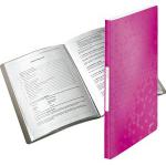 Pinke Leitz WOW Präsentationsmappen & Angebotsmappen DIN A4 aus Polypropylen 