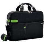 Schwarze Unifarbene Leitz Complete Laptoptaschen & Notebooktaschen aus Leder 