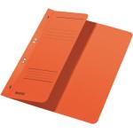 Orange Ösenhefter DIN A4 aus Pappe 