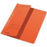 Orange Leitz Ösenhefter DIN A4 aus Pappe 