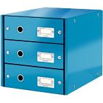 Reduzierte Blaue Moderne Leitz Schubladenboxen DIN A4 aus Polypropylen 