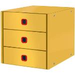 Gelbe Leitz WOW Click & Store Schubladenboxen DIN A4 