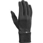 Schwarze Leki Handschuhe aus Fleece Größe 10 