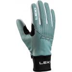 Türkise Leki Touchscreen-Handschuhe aus Polyamid für Damen Größe L 