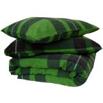 Grüne Bettwäsche Sets & Bettwäsche Garnituren aus Flanell maschinenwaschbar 200x200 3-teilig 
