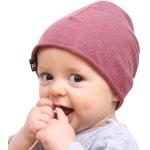 Lena Schokolade Baby-Mütze - rosa meliert