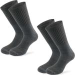 Schwarze Thermo-Socken aus Polyamid für Herren Größe 38 2-teilig für den für den Sommer 