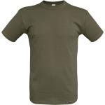 Olivgrüne Kurzärmelige Kurzarm-Unterhemden für Herren Größe 3 XL 