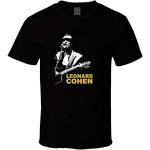 Leonard Cohen Black T-Shirt