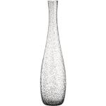 Graue 60 cm LEONARDO Bodenvasen & Vasen für Pampasgras 60 cm mit Blumenmotiv aus Glas 