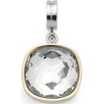 Reduzierte Silberne LEONARDO Charms aus Glas für Damen 
