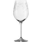 Moderne LEONARDO Runde Weißweingläser 400 ml aus Glas graviert 
