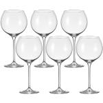 Minimalistische LEONARDO Cheers Burgundergläser 750 ml aus Glas spülmaschinenfest 6-teilig 6 Personen 