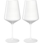 Weiße LEONARDO Cocktailgläser aus Glas 2-teilig 